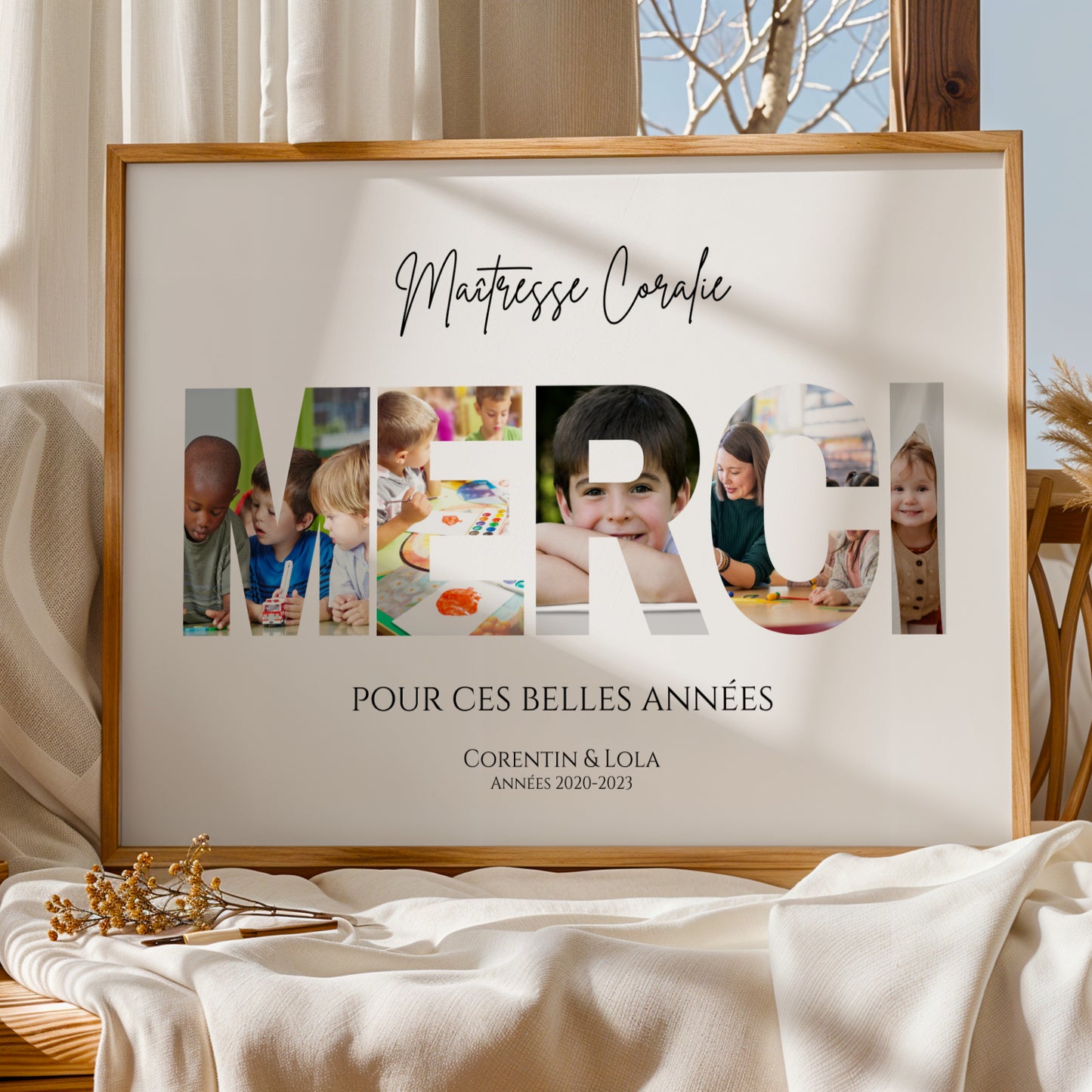 Affiches personnalisées pour maîtresses et ATSEM : idées de cadeaux uniques

La fin de l’année scolaire est le moment idéal pour exprimer votre reconnaissance. Les maîtresses, maîtres et ATSEM jouent un rôle essentiel dans l’épanouissement des enfants. Pour les remercier de leur patience et de leur engagement, la boutique propose une collection d’affiches personnalisées conçues pour devenir de véritables souvenirs de classe.